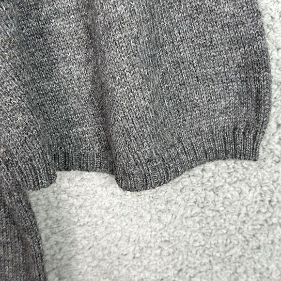 Novica Alpaca Wool Blend Hoodie Sweater Gray Pullover Women’s Large Boho Cozy - Picture 11 of 12